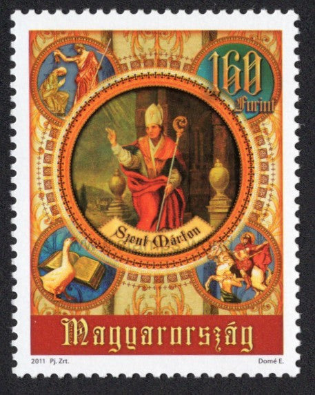 Hungary. 2011 Saint Martin of Tours. MNH