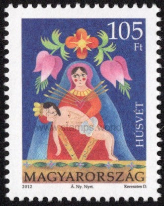 Hungary. 2012 Easter. MNH