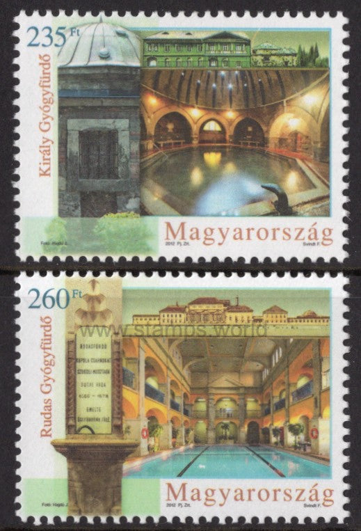 Hungary. 2012 Health Tourism. Hungary's spas. MNH