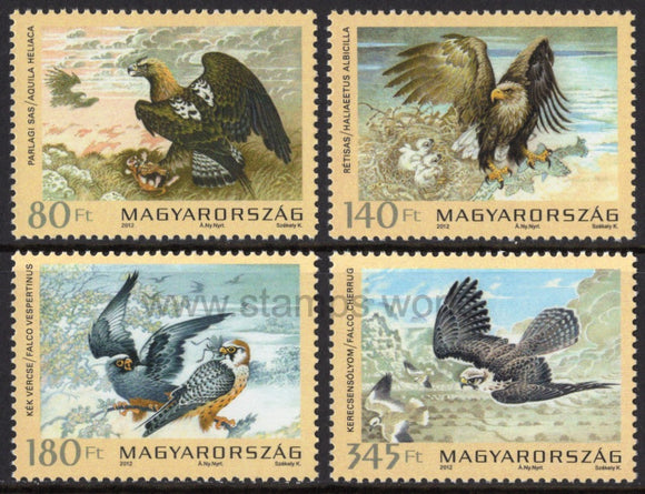 Hungary. 2012 Fauna of Hungary. Birds. MNH