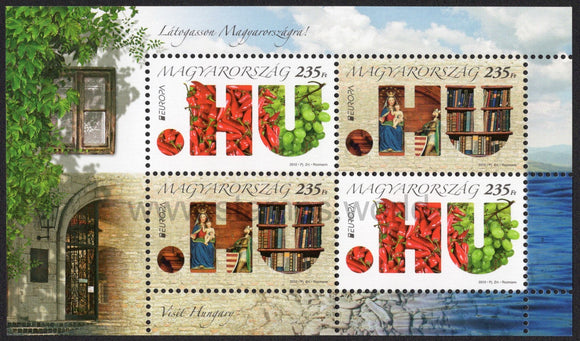 Hungary. 2012 Europa. Visit. MNH