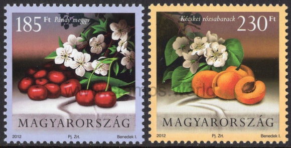 Hungary. 2012 Fruits. MNH