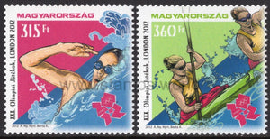 Hungary. 2012 Olympic Games. London. MNH