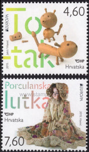 Croatia. 2015 Europa. Old Toys. MNH