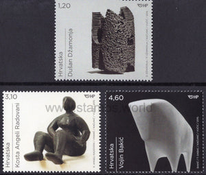 Croatia. 2015 Croatian Visual Art. MNH