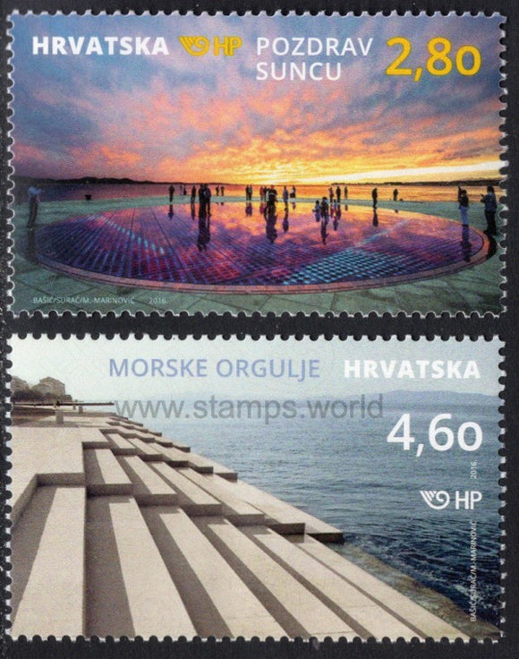 Croatia. 2016 Tourism. Zadar. MNH