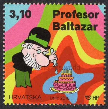 Croatia. 2018 Professor Baltazar. Animated Series. MNH