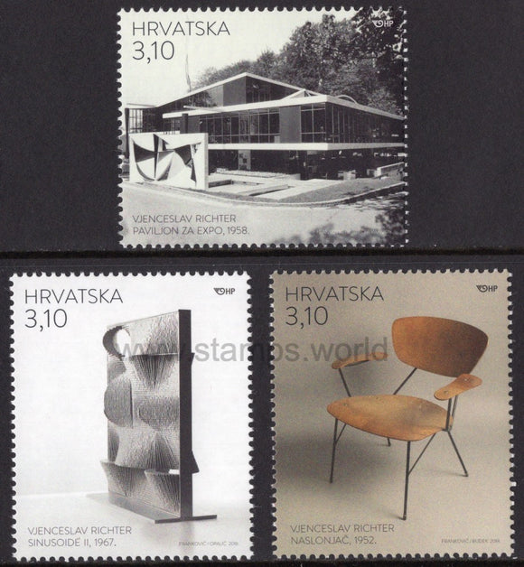 Croatia. 2018 Modern Architecture and Design. MNH