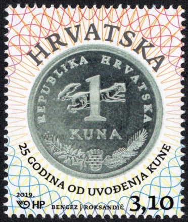 Croatia. 2019 25 years of Kuna. MNH