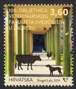 Croatia. 2019 Faculty of Veterinary Medicine at University of Zagreb. MNH