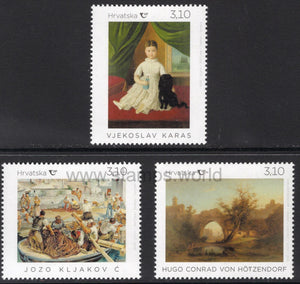 Croatia. 2019 Croatian Fine Art. MNH