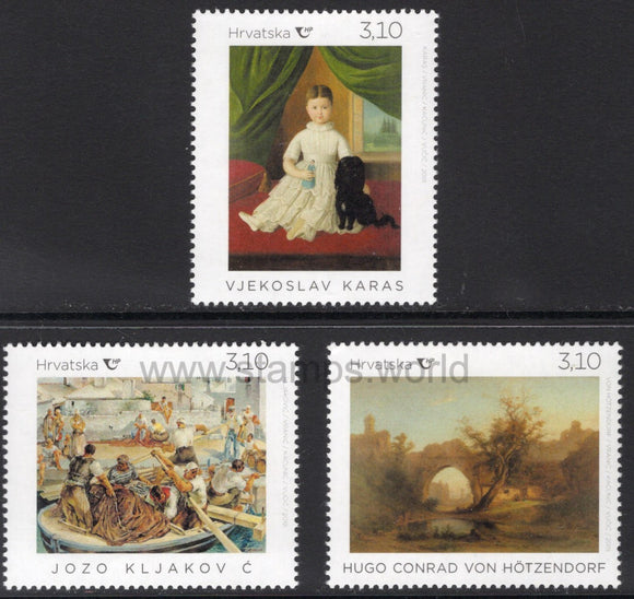 Croatia. 2019 Croatian Fine Art. MNH