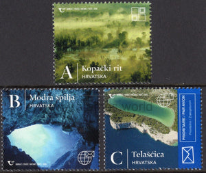 Croatia. 2020 Natural Wonders. MNH