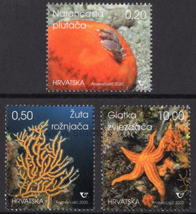 Croatia. 2020 Croatian Undersea World IV. MNH