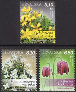 Croatia. 2020 Flora. MNH