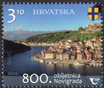 Croatia. 2020 800 years of Novigrad. MNH