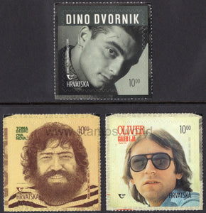 Croatia. 2020 Croatian Music. MNH