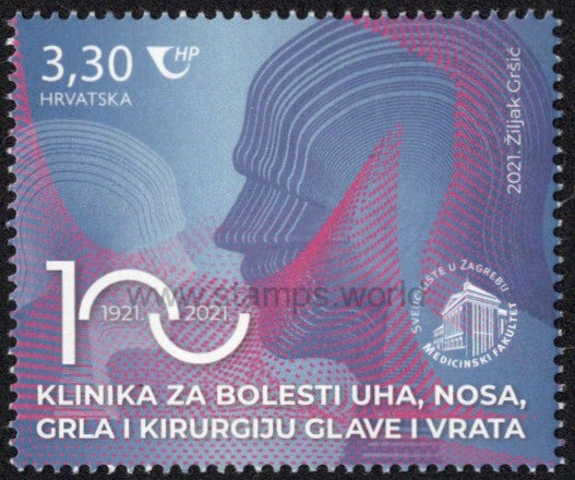 Croatia. 2021 Clinic for Ear, Nose and Throat Diseases. MNH