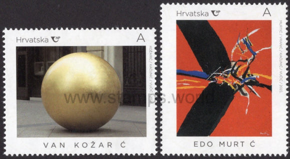 Croatia. 2021 Croatian Fine Art. MNH