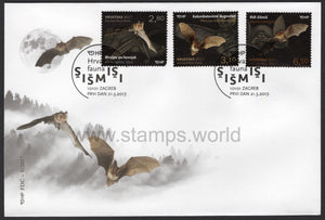 Croatia. 2017 Bats. FDC