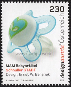 Austria. 2019 MAM Soother. Austrian design. MNH