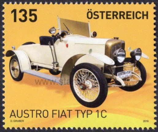 Austria. 2019 Austro Fiat Type 1C. MNH
