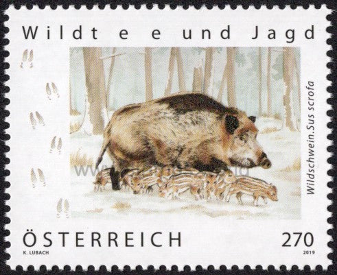 Austria. 2019 Wild Boar. MNH
