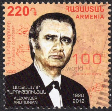Armenia. 2020 Alexander Arutiunian. MNH