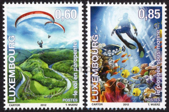 Luxembourg. 2012 Leisure and Freedom. MNH