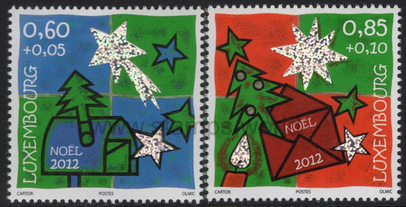 Luxembourg. 2012 Christmas. MNH