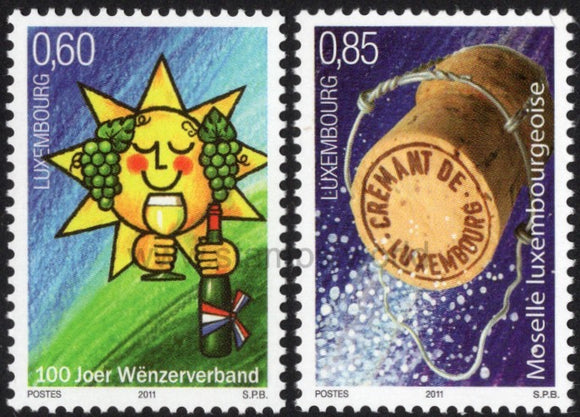 Luxembourg. 2011 Viticulture. MNH