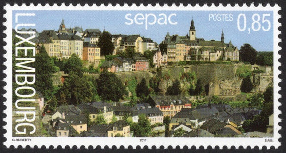 Luxembourg. 2011 SEPAC. Landscapes. MNH