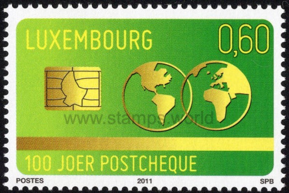 Luxembourg. 2011 100 Years of Postal Giro. MNH