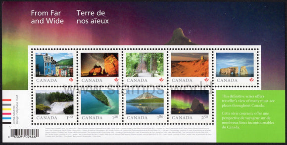 Canada. 2018 From Far and Wide. MNH