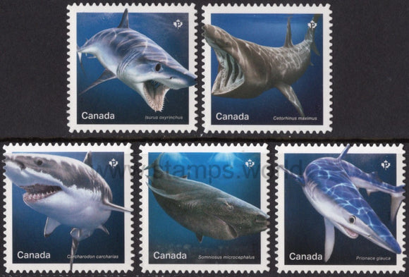 Canada. 2018 Sharks. MNH