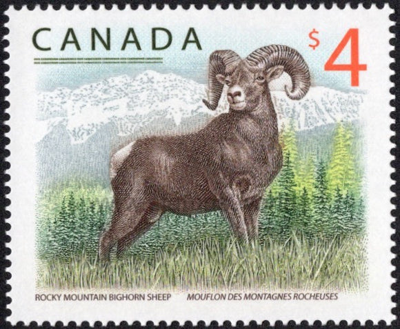Canada. 2018 Rocky Mountain Bighorn Sheep. MNH