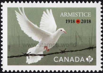 Canada. 2018 Armistice 1918-2018. MNH