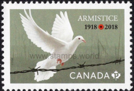 Canada. 2018 Armistice 1918-2018. MNH