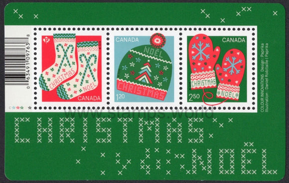 Canada. 2018 Christmas. Warm and Cozy. MNH