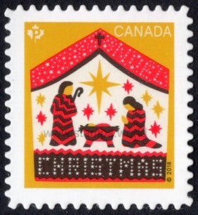 Canada. 2018 Christmas. Away in a Manger. MNH