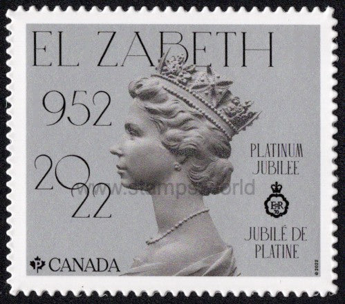 Canada. 2022 Platinum Jubilee of Queen Elizabeth II. MNH