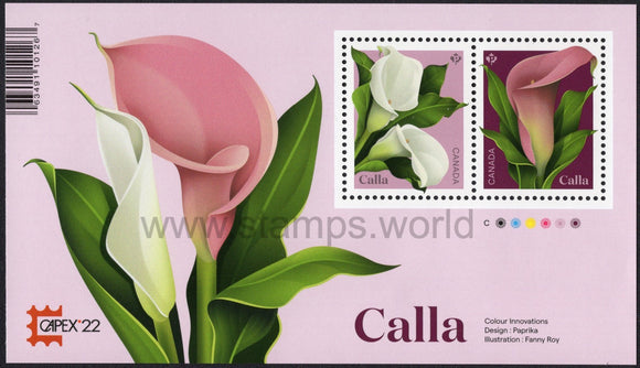 Canada. 2022 Calla. Overprint. MNH
