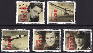 Canada. 2019 Canadians in Flight. MNH