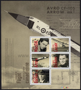 Canada. 2019 Canadians in Flight. MNH