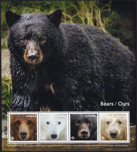 Canada. 2019 Bears. MNH