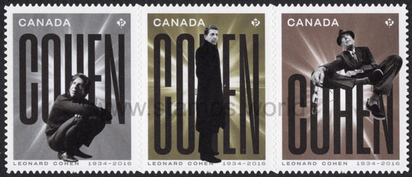 Canada. 2019 Leonard Cohen. MNH