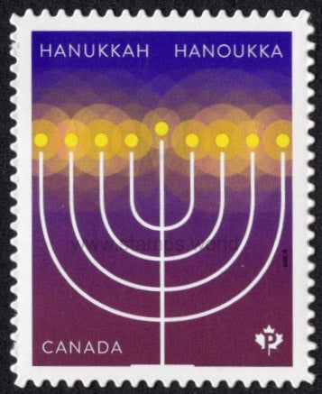 Canada. 2019 Hanukkah. MNH