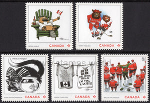 Canada. 2021 Editorial Cartoonists. MNH