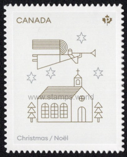 Canada. 2021 Christmas. Angels. MNH
