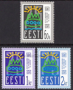 Estonia. 1993 75 Years of the Republic of Estonia. MNH